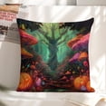 thumbnail image 6 of forest pumpkins mushroomslinen throw pillowcase decoration pillowcase gifting preferred 18x18 inch cushion cover 2 sets sofa pillowcase sofa bedroom living room car, 6 of 8