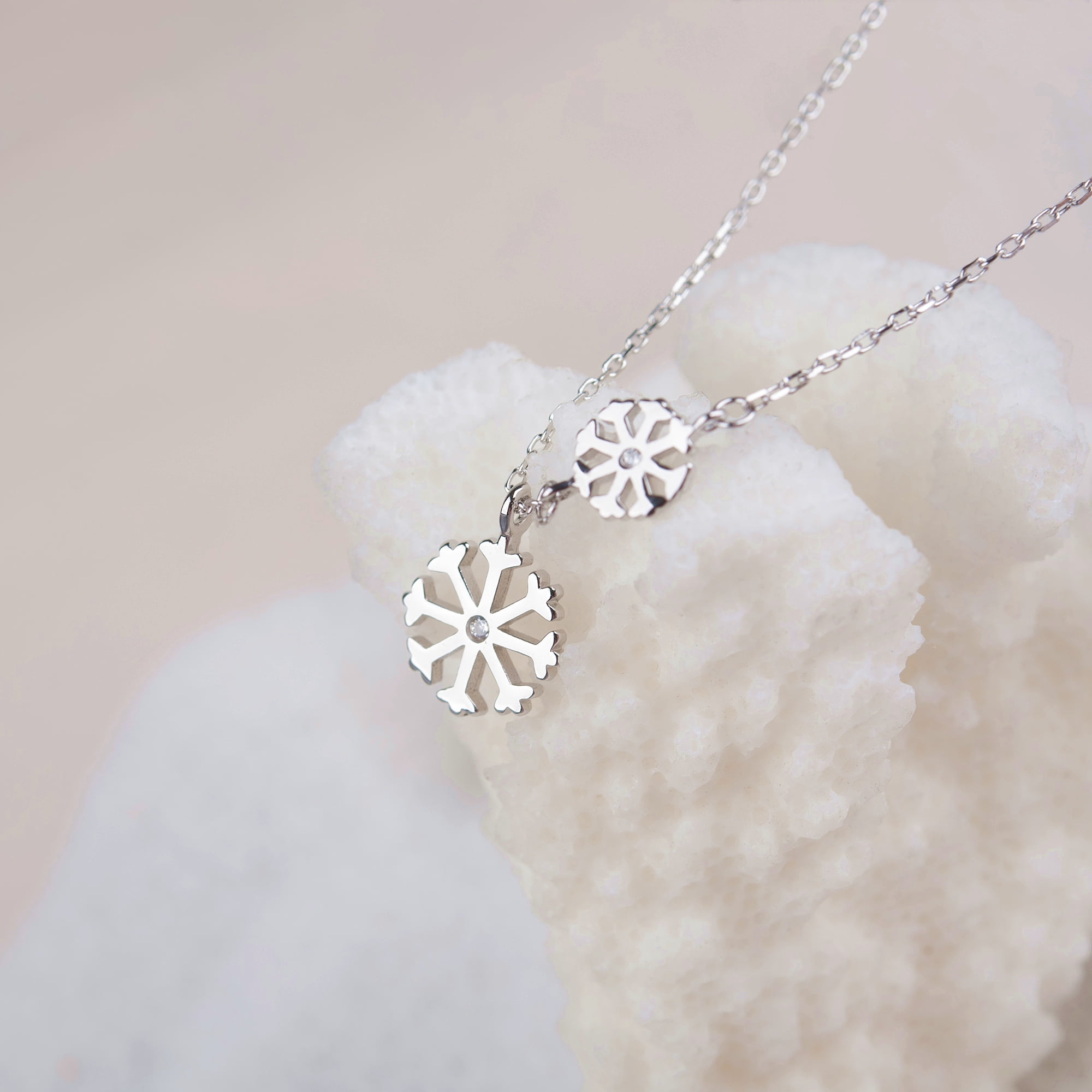 Anavia to My Beloved Granddaughter Necklace Gift, Granddaughter Birthday 925 Sterling Silver Necklace from Grandma