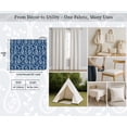 thumbnail image 7 of Soimoi Leaves Pattern Decorative Fabric By 3 Yard - 56" W x 108" L - Water-Resistant Material for Cushions, Covers, and DIY Upholstery - Blue, 7 of 7