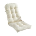 thumbnail image 2 of koolsoo Rocking Chair Cushion Chaise Seat Cushion for Patio Furniture Indoor Outdoor Beige, 2 of 9