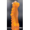 thumbnail image 2 of Vestido largo de fiesta de boda transparente de malla de plumas blancas elegantes para mujer, vestido Sexy de graduación con cuello Halter y diamantes de imitación, vestido de escenario de cantante oso de fresa Hogar, 2 of 6