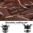 thumbnail image 2 of Stainless Steel Cooking Utensils Chocolate Warming Pot For Home Use 1 Set, 2 of 7