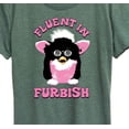 thumbnail image 3 of Furby - Fluent In Furbish - Women's Short Sleeve Graphic T-Shirt, 3 of 5