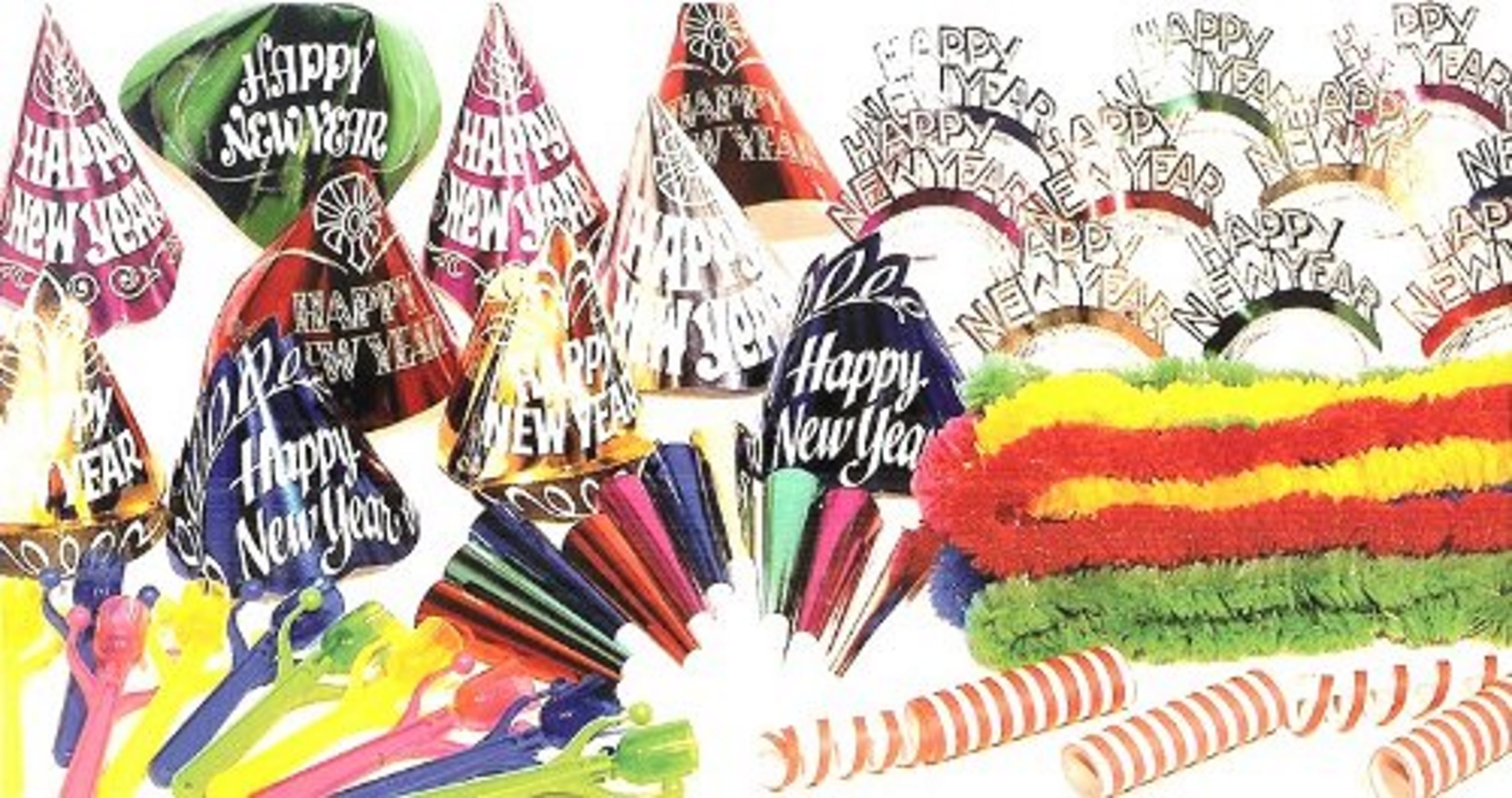Decorating Party Kit for 20, New Years Eve