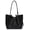 B-black, variant on NCY Women's Vintage Suede Tote Bag Shoulder Bags Fall Underarm Purse Work Satchels Vegan Leather Travel Handbag