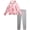 Pink Frosting, variant on Girls Legging Set - 2 Piece Quarter Zip Sherpa Pullover Sweatshirt & Kids Yoga Pants (7-16)