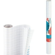 Enday Contact Paper Roll 18” x 4.5’ Waterproof Clear Plastic Book Cover, 2 Pack
