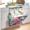 thumbnail image 2 of Yayeee Magnetic Dishwasher Cover for The Front Decoration Home Kitchen Machine Sticker Protector, Ethereal Floral Harmony, 2 of 6