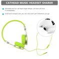 thumbnail image 3 of Miangastore 2pcs Headphone Splitter Triple Outputs Headphone Audio Splitter Connector, 3 of 9