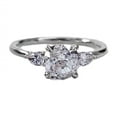 thumbnail image 6 of PULABO Classic Bridal Cocktail For Women Gift for Wife Shiny Comfortable Fit AAA Zircon CZ Ring Perfect Present With Gift Packaging, 6 of 9