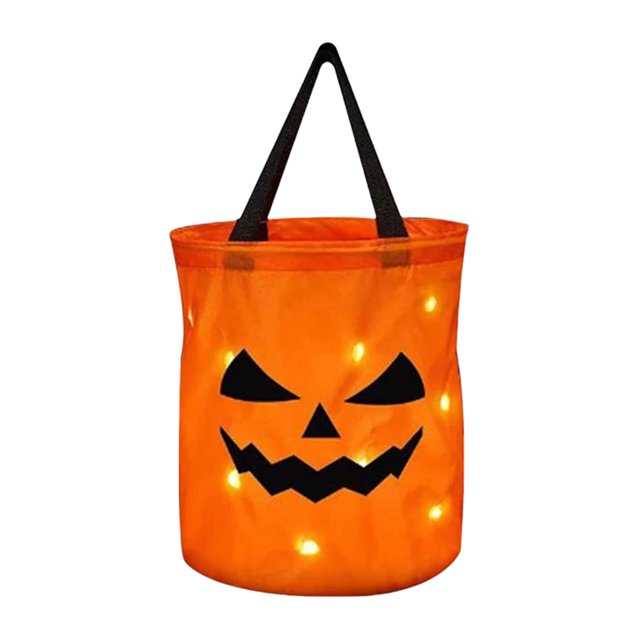 Bolsas Con LED Halloween Reutilizables para Suministros