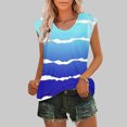 thumbnail image 2 of Womens Summer Tank Tops Sale Printed Tank Tops for Women V Neck Elegant Tank Dressy Casual Tank Tops Lightweight Tank Tops, 2 of 4