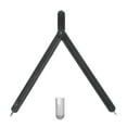 thumbnail image 1 of Miangastore Compass for Geometry Metal Drawing Compass Student Math Geometry Compass Circle Maker Tool with Radius Scale for Woodworking Drafting Black, 1 of 9