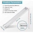 thumbnail image 2 of Interior LED Light Bar 120 LED Strip Light Bar with Switch 12V-85V White Lamp Interior Light for Motorhome Car Camper Van Bus Caravan Kitchen Bathroom, 2 of 5