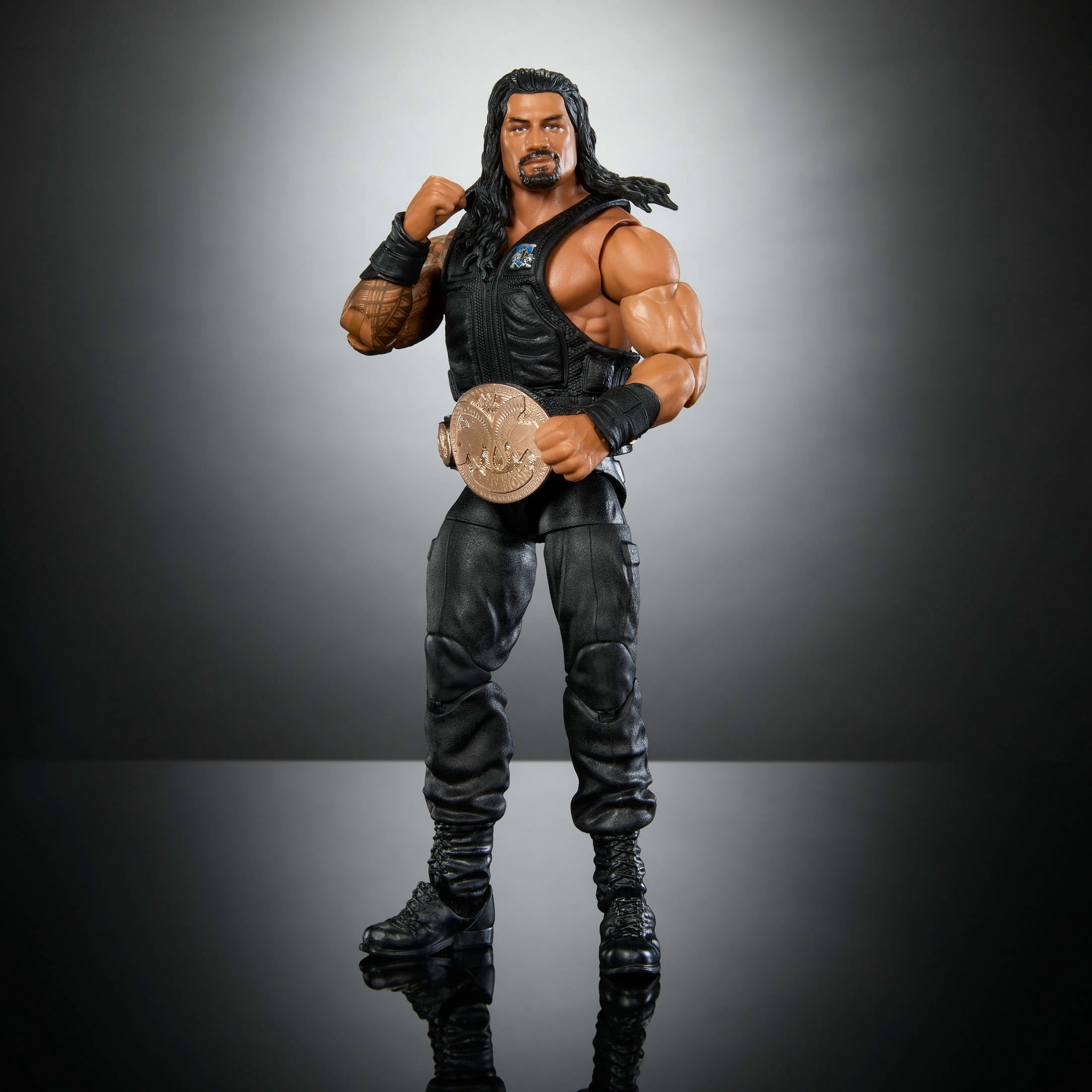 WWE Elite Roman Reigns Action Figure, Greatest Hits 2025, 6-inch Collectible with Articulation & Accessories