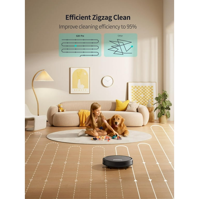 Dreame L10s Pro Robot Vacuum and Mop, 5300Pa Strong Suction, 3.5 Hours  Runtime, Works with Alexa/Wifi/APP, 3D Obstacle Avoidance, Ideal For Pet  Hair / Carpets / Hard Floor, Black