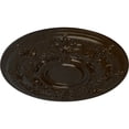 thumbnail image 3 of 29 1/4"OD x 2"P Darnay Ceiling Medallion (Fits Canopies up to 7 1/4"), Hand-Painted Bronze, 3 of 6