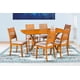 thumbnail image 1 of Comedor MOBILKRAFT Bristan 6 Sillas Madera Estilo Clásico Color Maple, 1 of 4