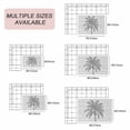 thumbnail image 6 of Grey Palm Tree Outdoor Rug for Patio/Deck/Porch, Non-Slip Large Area Rug 6 x 9 Ft, Tropical Summer Coastal Vintage Gray Indoor Outdoor Rugs Washable Area Rugs, Reversible Camping Rug Carpet Runner, 6 of 8