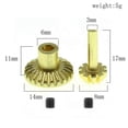 thumbnail image 4 of Alloy Front & Rear Axle Gear Drive Shaft Gears For B24 B36 C14 C24 &mn D90 D99 Mn99s Rc Car Spare P, 4 of 5