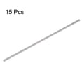 thumbnail image 3 of Unique Bargains 15 Packs 2mm x 100mm Haute Vitesse Acier (HSS) Rond Tige Bar DIY Outil de Stock, 3 of 5