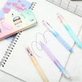thumbnail image 5 of Retractable Gel Pens Fine Point, 4ct Smooth Writing No Bleed with Aesthetic Gradient Color Pen Barre, 0.5mm Fine Point Comfort Grip Stationery Gift Box, Gel Pen Kit for Journaling Note Taking, 5 of 5