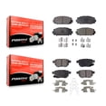 thumbnail image 1 of Positive Plus Front Rear Semi-Metallic Brake Pads Kit for Car Toyota Yaris KPF-100075, 1 of 8
