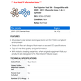 thumbnail image 2 of Fuel Injector Seal Kit - Compatible with 2009 - 2011 Chevy Aveo 1.6L 4-Cylinder 2010, 2 of 2