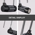 thumbnail image 2 of SHISUYAN Large U-shaped Password Lock Cabinet Door Handle Hanging Lock for Home, 2 of 8