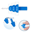 thumbnail image 4 of Soft Silicone Earplugs Waterproof Swimming Ear Plugs Reusable Noise Reduction Sleeping Ear Plugs Hearing Protector, 4 of 8