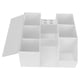 thumbnail image 3 of Caja de almacenamiento de herramientas de maquillaje, herramienta de extensión de pestañas, organizador de herramientas de decoración de uñas, caja de almacenamiento de acrílico, diseño aerodinámico, 3 of 8