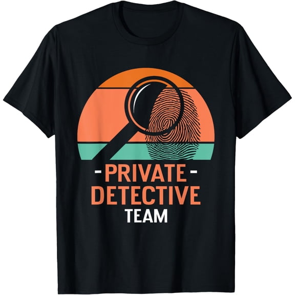 Exquisite and comfortable-Private Detective Team Investigation Investigator Spy T-Shirt