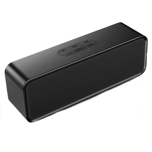 Bocina Bluetooth Portátil Wünd Inalambrica Altavoces Recargables Modelo Negro