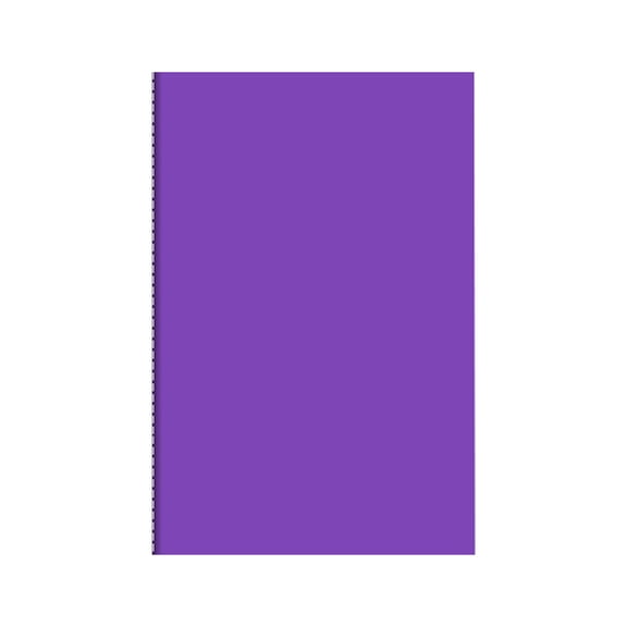Clearance Sale! Notebook A5 Thickened Soft Leather Bound Notebook 30 Sheets (60 Pages)/Book In Deep Purple Journal