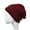 Red, variant on AJGRHE Women Knit Caps Casual Warm Couples Hats Winter Earflap Khaki One Size