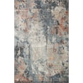 thumbnail image 3 of Loloi Maeve Collection MAE-01 Silver / Apricot, Abstract Area Rug 5'-3" x 7'-8", 3 of 5