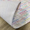 thumbnail image 5 of Ambesonne Fitness Place Mats Set of 4, Psychical Activity Word, Standard Size, Multicolor, 5 of 6