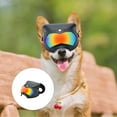 thumbnail image 2 of Windproof Soft Pet Dogs Glasses for Snow Sports Dogs Snow Eye Protections Eye Wear Goggles for Sand Protections, 2 of 13