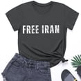 thumbnail image 4 of Levmjia Womens Top Short Sleeve T Shirt Round Neck Printed Casual Soft Stretch Fabric Comfortable Loose Fit Tops for Women Daily Wear, 4 of 5