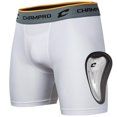 thumbnail image 1 of Short Compresivo CHAMPRO con Copa Integrada DRI-GEAR Elástico 4 Vías Adulto Blanco L, 1 of 5