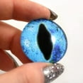 thumbnail image 2 of Sparkling Blue Dragon Glass Eyes, 2 of 6