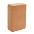 thumbnail image 3 of Cork Yoga Brick Single Block Body Building Apoyo Soft Squat Wedge Block Antideslizante Pilates para yoga Deportes de interior Estiramiento kusrkot Ejercicio de bloque de yoga, 3 of 8
