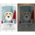 thumbnail image 2 of Caroline's Treasures BB1708CNL Winter Holiday Longhair Creme Dachshund Ceramic Night Light, 6x4x3", multicolor, 2 of 2