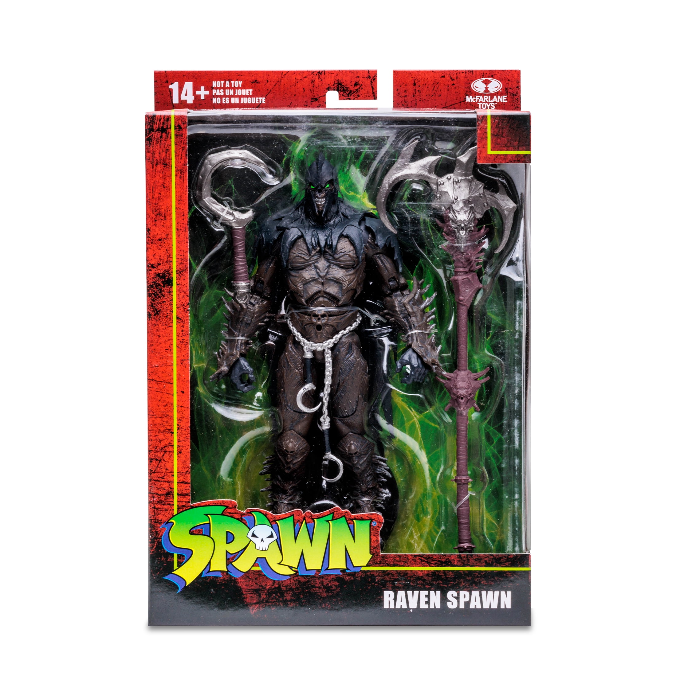 McFarlane Toys Spawn Raven Spawn with Small Hook - 7 in Collectible Figure