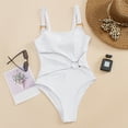 thumbnail image 4 of Aayomet Maillot de Bain pour Femmes Bikini Coloré (Blanc, S), 4 of 5