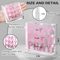 thumbnail image 3 of Christian Gifts For Women Inspirational Decor Pray Over It Verse Wall Art for Women 4x 4 Inches Desk Accessories Decor Sign Dorm Room Decoration for Women Pray on It Pray Through It, 3 of 7