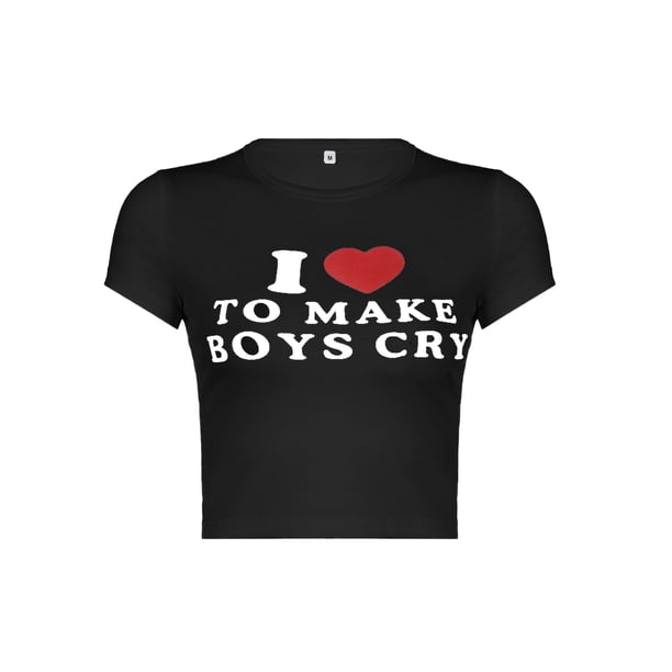 VISgogo - Camiseta de manga corta para mujer, cuello redondo, manga corta, estampado de letras, ajustada, para damas jóvenes VISgogo moda