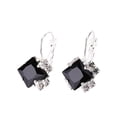 thumbnail image 2 of 1111Fourone, 1 par de pendientes de diseño de circón cuadrado para mujer, pendientes de aleación de cristal brillante para niñas, pendientes, Ropa, zapatos y accesorios Miscelánea negro Guardurnaity AP000119-03B, 2 of 6