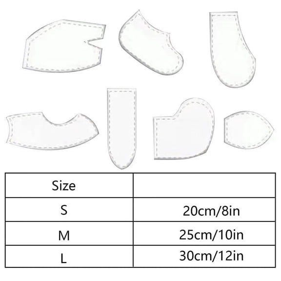 BAOPAI Memory Bunny Template Set With Acrylic Templates For DIY Crafts And Memorial Keepsake