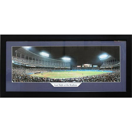 MLB Yankee Stadium Panoramic Frame, 15x35 (Best Mlb Stadiums To Visit)